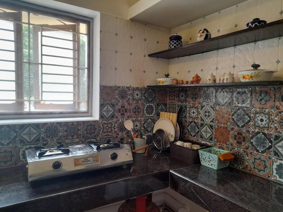 A Chettinad Villa In Coimbatore On The Way To Adiyogi And Nearer To Maruthamalai 외부 사진