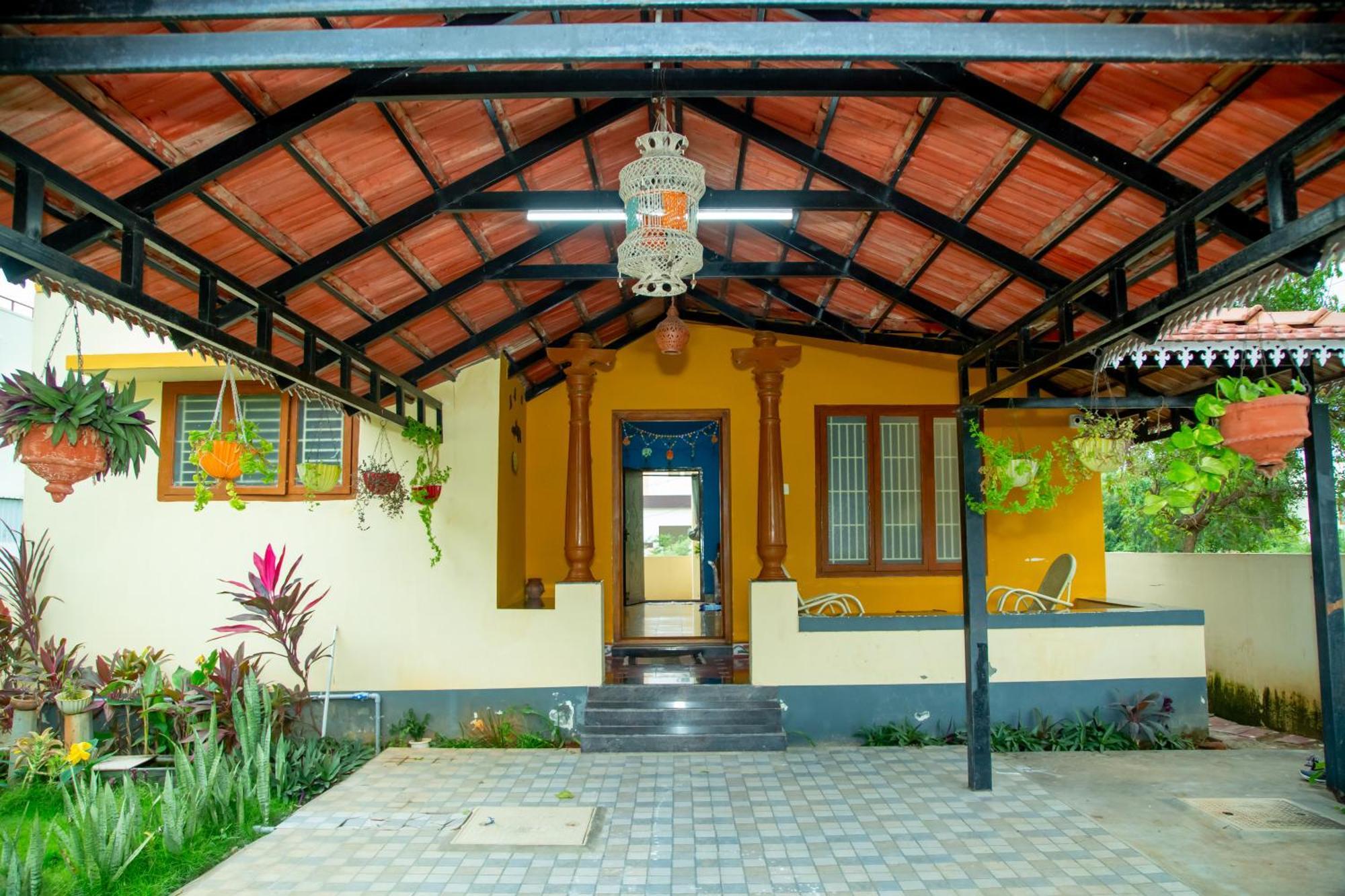 A Chettinad Villa In Coimbatore On The Way To Adiyogi And Nearer To Maruthamalai 외부 사진